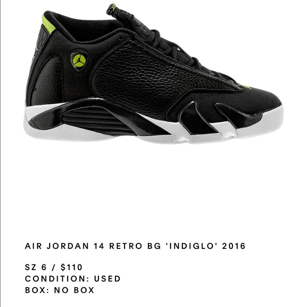 AIR JORDAN 14 RETRO BG “INDIGLO”